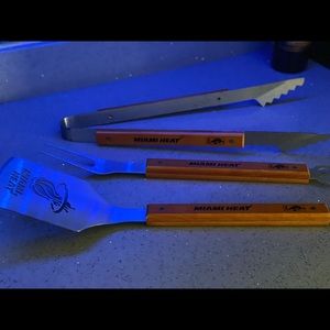 Miami Heat BBQ Tool Set